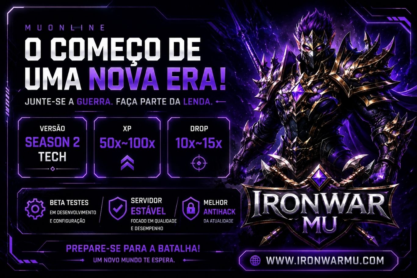     Bem vindo ao IronWar [MuOnline]